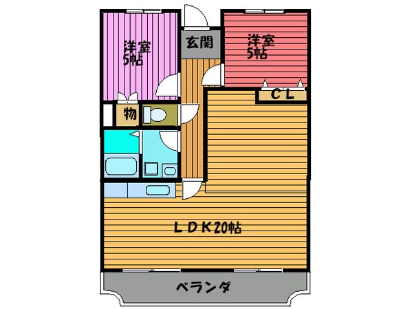 ファミリアル隆樹の物件間取画像